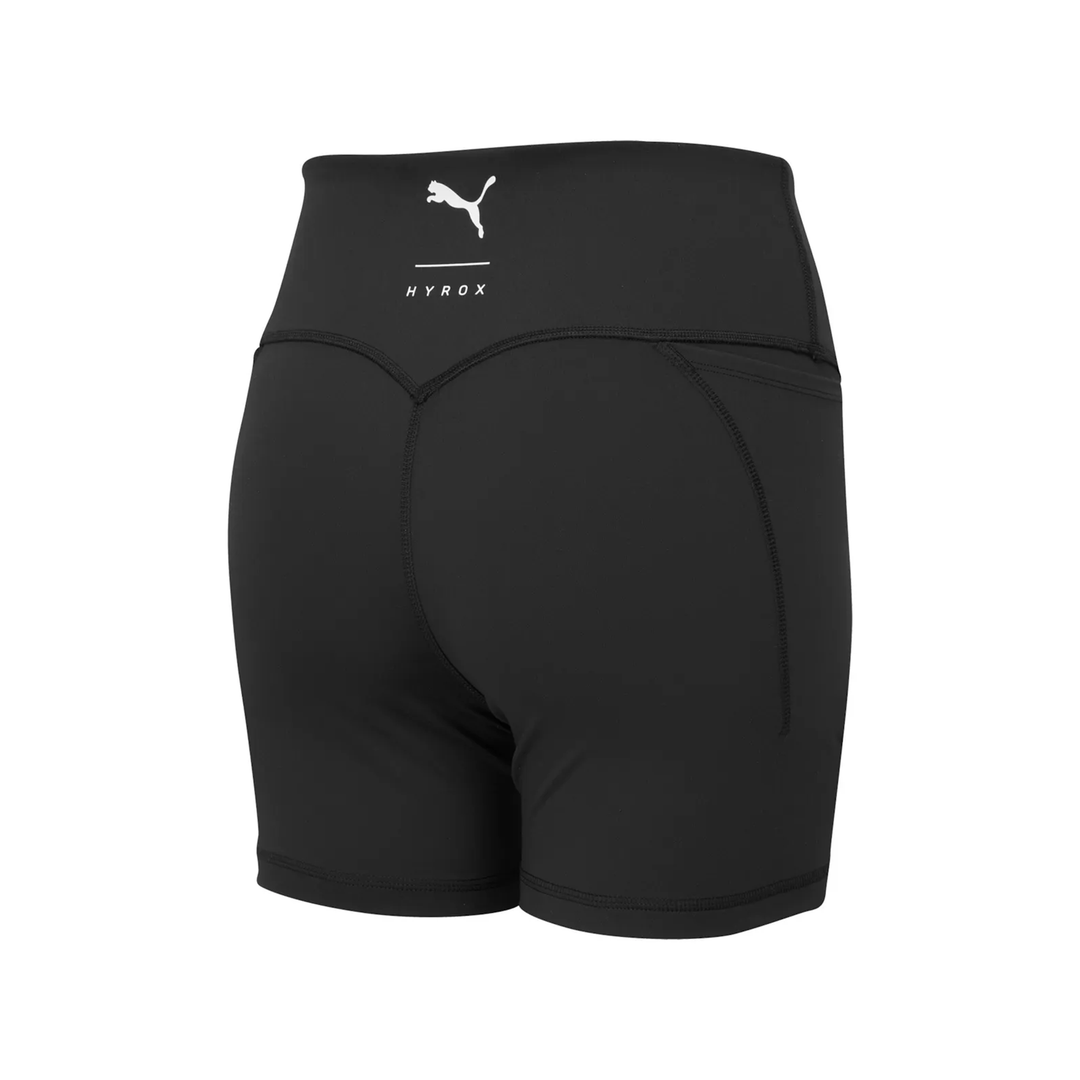 Puma x Hyrox Womens Cloudspun HW 5" Tight Short - Puma Black