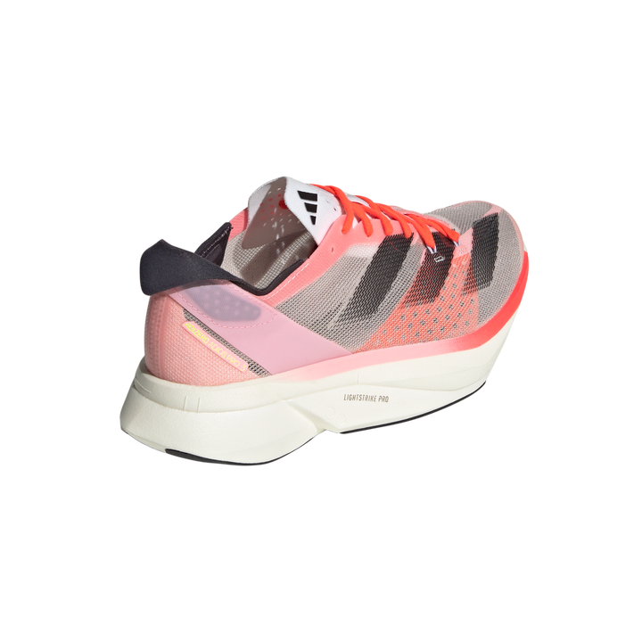 Adidas Womens Adizero Adios Pro 3 - Pink Spark/Aurora Metallic/Solar Red - Neutral