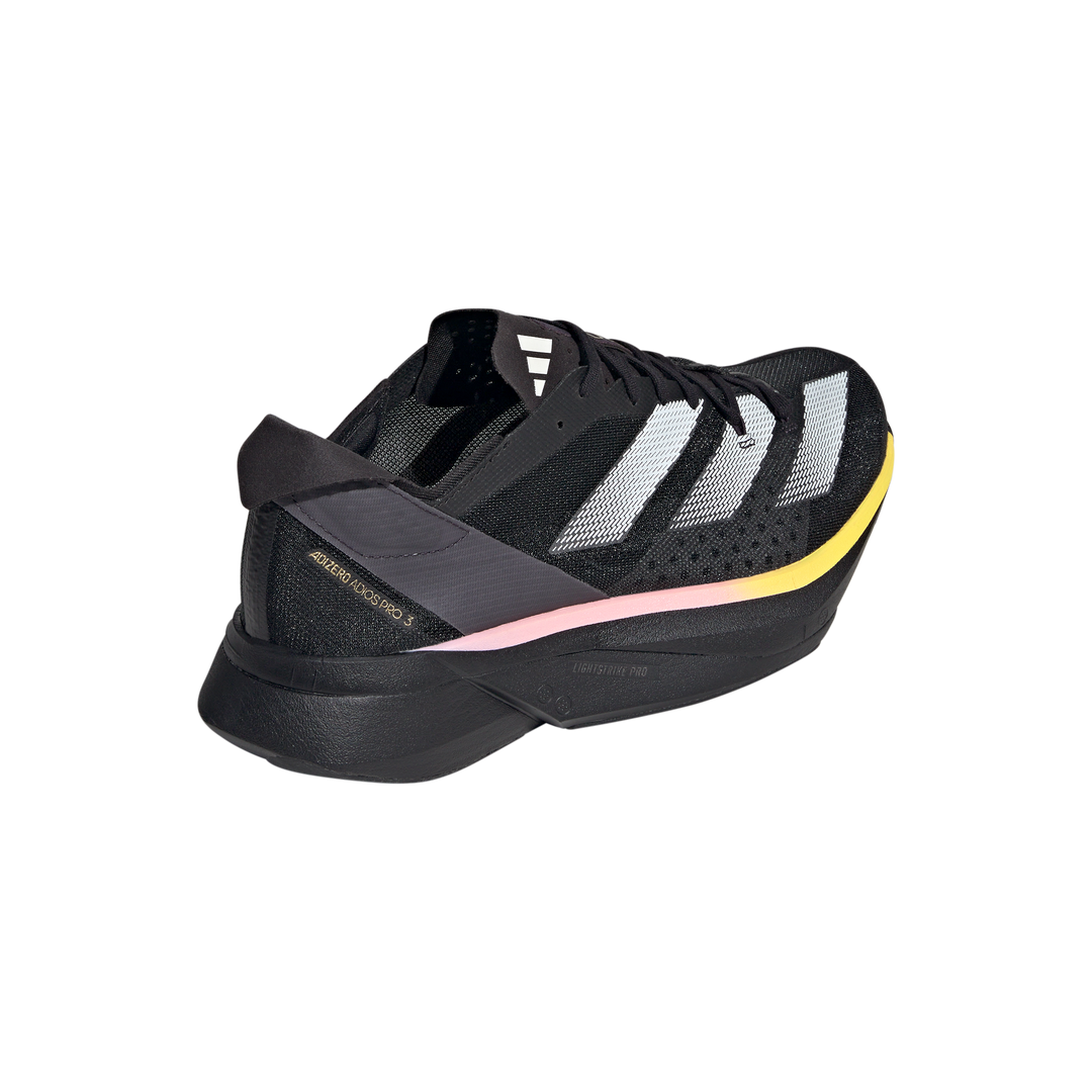 Adidas Womens Adizero Adios Pro 3 - Core Black/Zero Metallic/Spark - Neutral