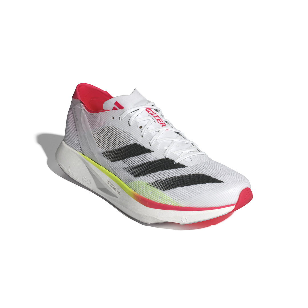 Adidas Mens Takumi Sen 10 - Footwear White/Core Black/Lucid Red - Neutral - SS25