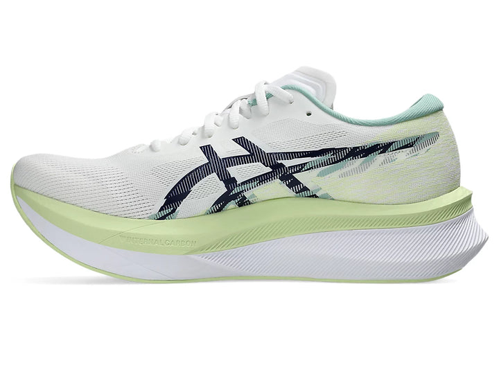 Asics Mens Magic Speed 4 - White/Blue Expanse - Racing