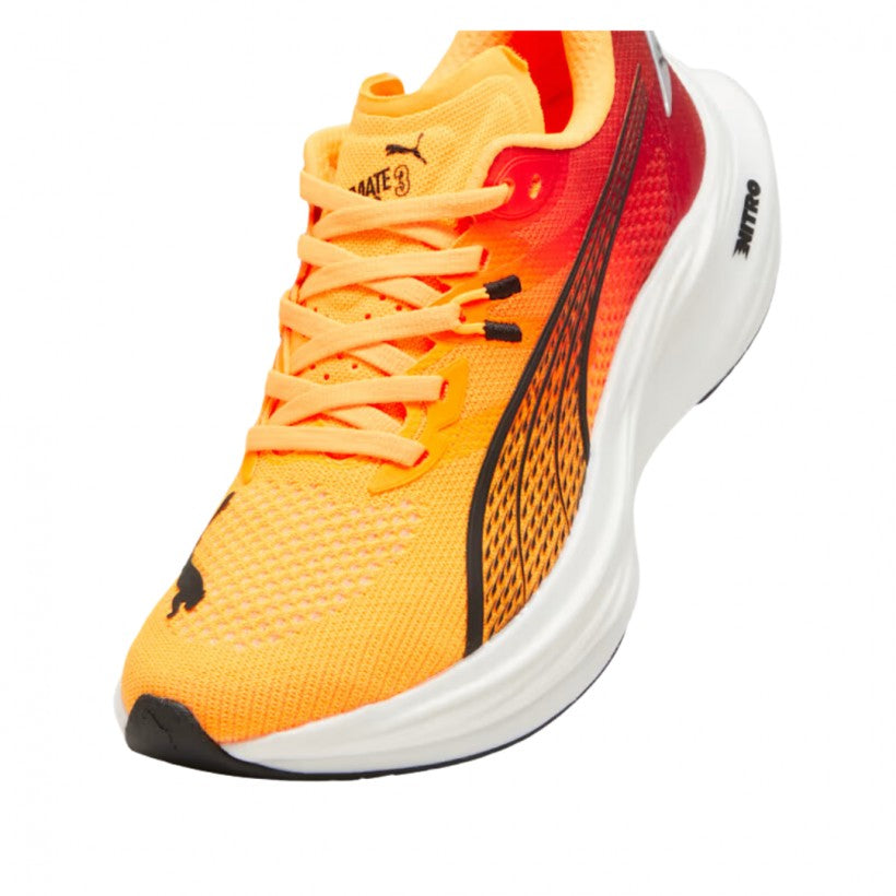 Puma Mens Deviate NITRO 3 - Sun Stream/Sunset Glow/White - Neutral