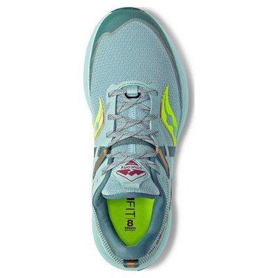 Saucony Womens Ride 15 TR - Mineral/Citron - Trail