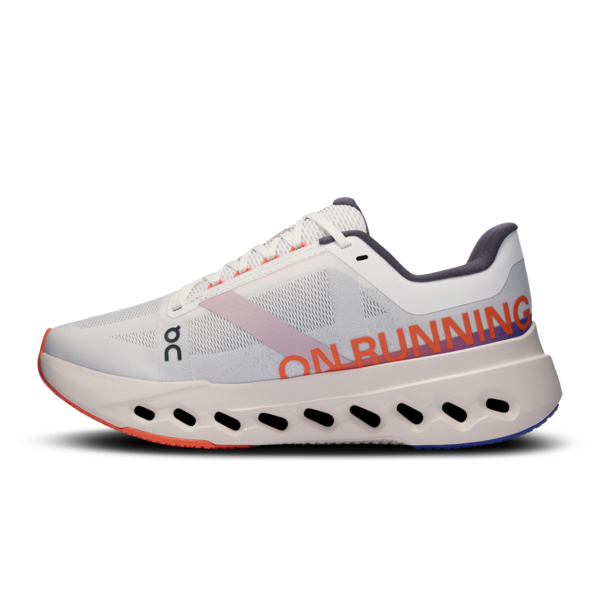 ON Womens Cloudsurfer Next - White/Flame