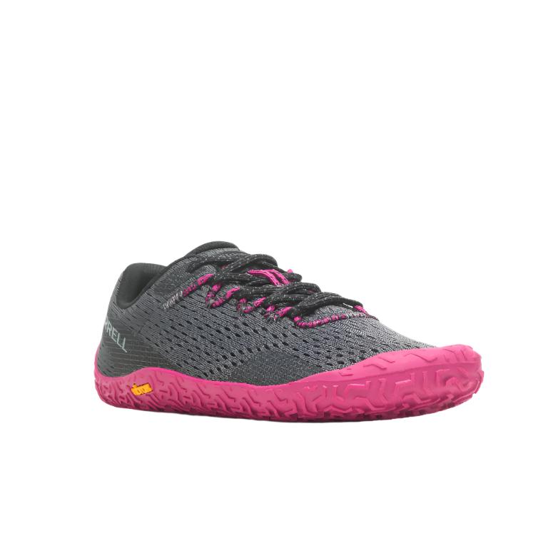 Merrell Womens Vapor Glove 6 - Granite/Fuchsia - Trail