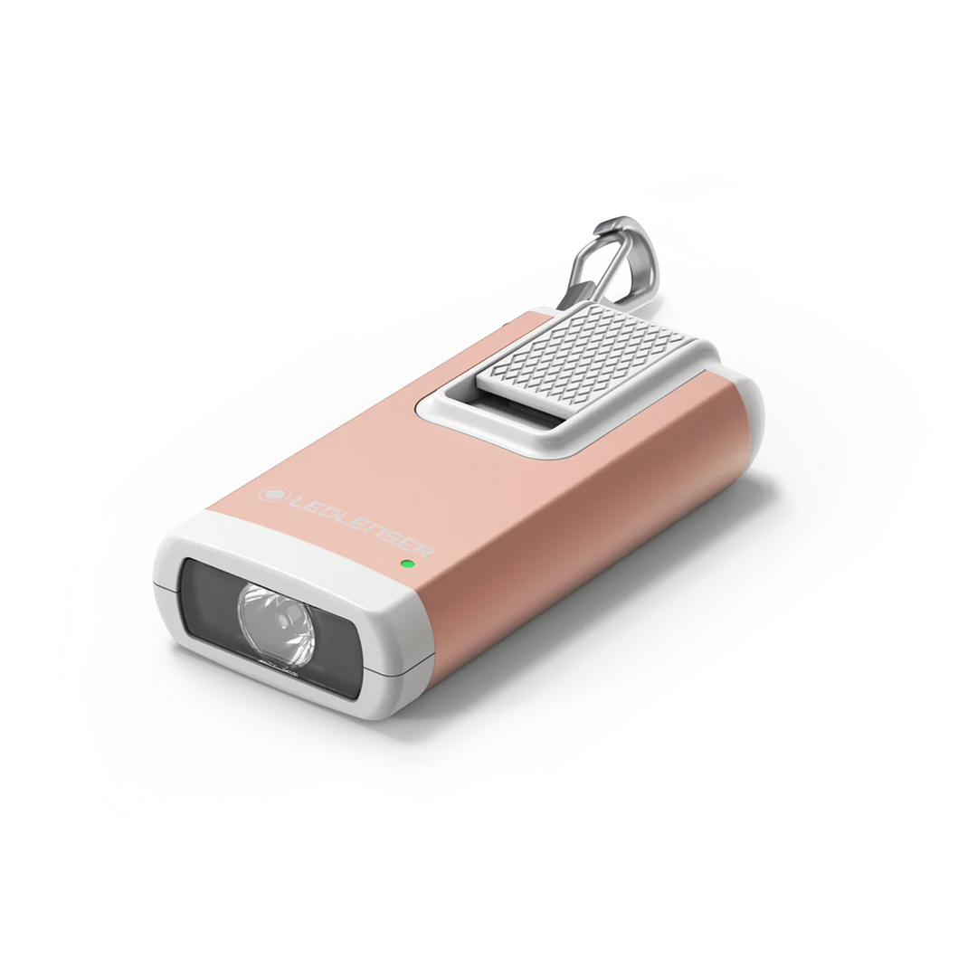 Ledlenser K6R Rechargeable Keyring Torch - Rose Gold