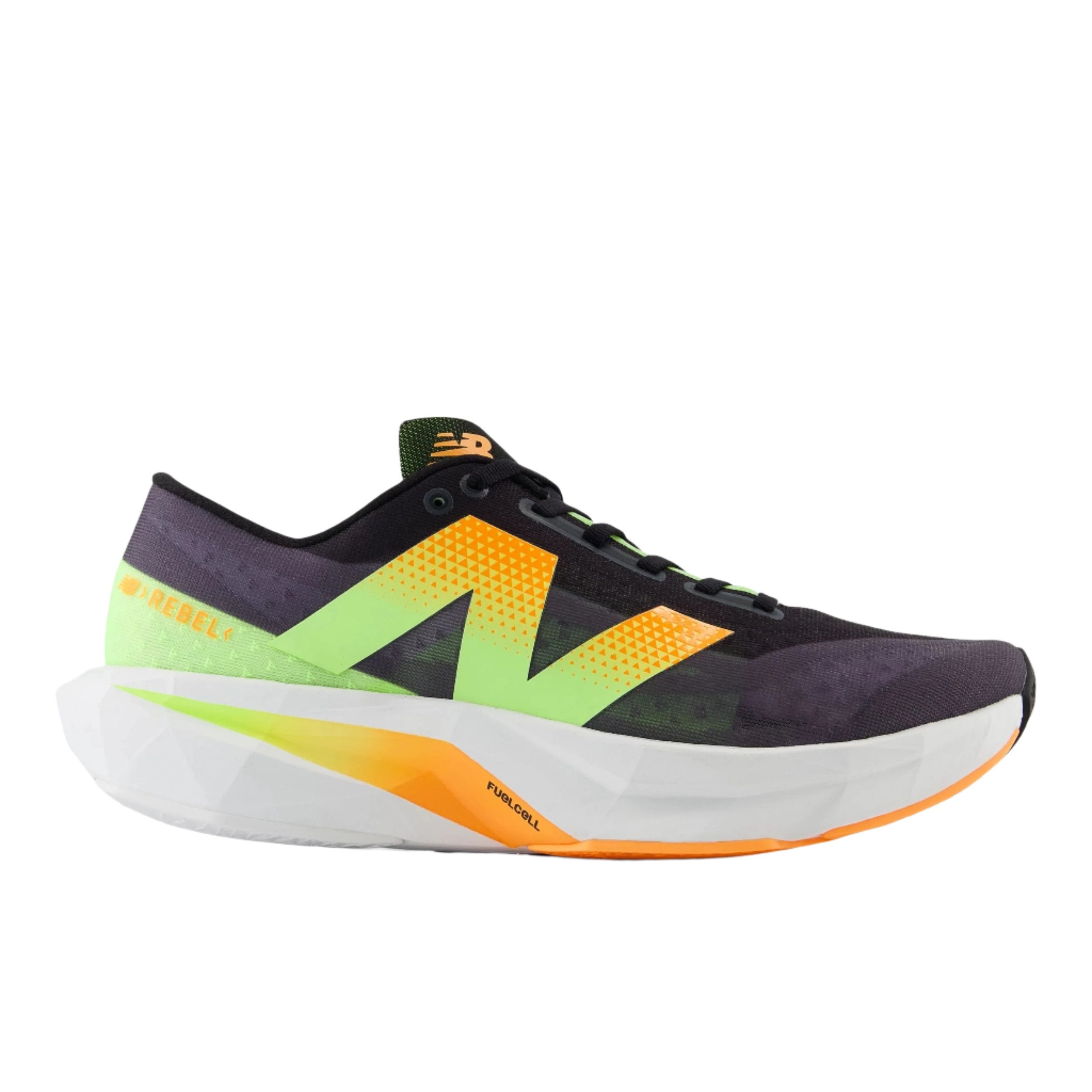 New Balance Mens FuelCell Rebel V4 - Black/White/Peach - Neutral