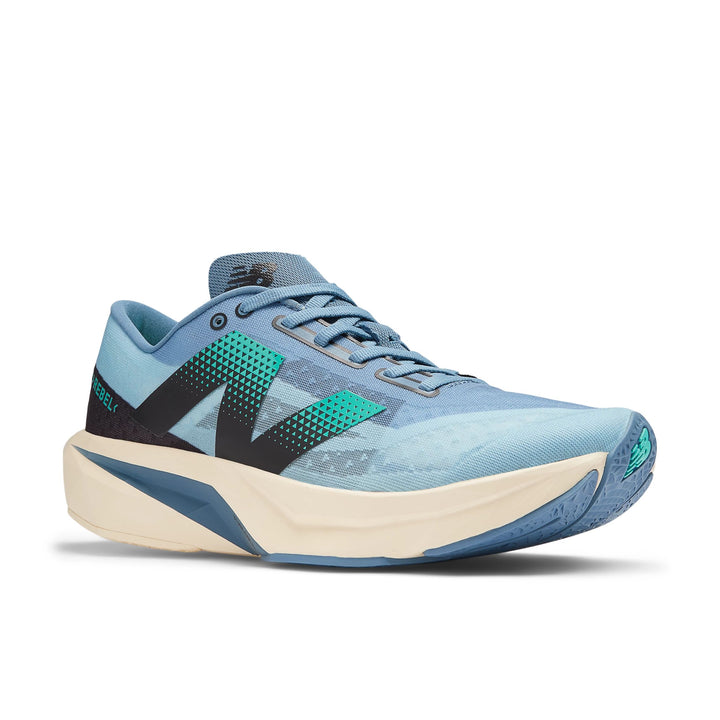 New Balance Mens FuelCell Rebel V4 - Heron Blue/Chrome Blue/Black - Neutral