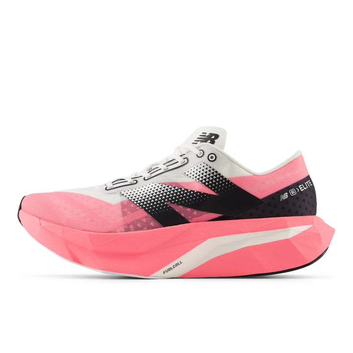 New Balance Mens FuelCell SuperComp Elite V4 Wide - 2E Width - Ultra Pink/White/Black - Neutral