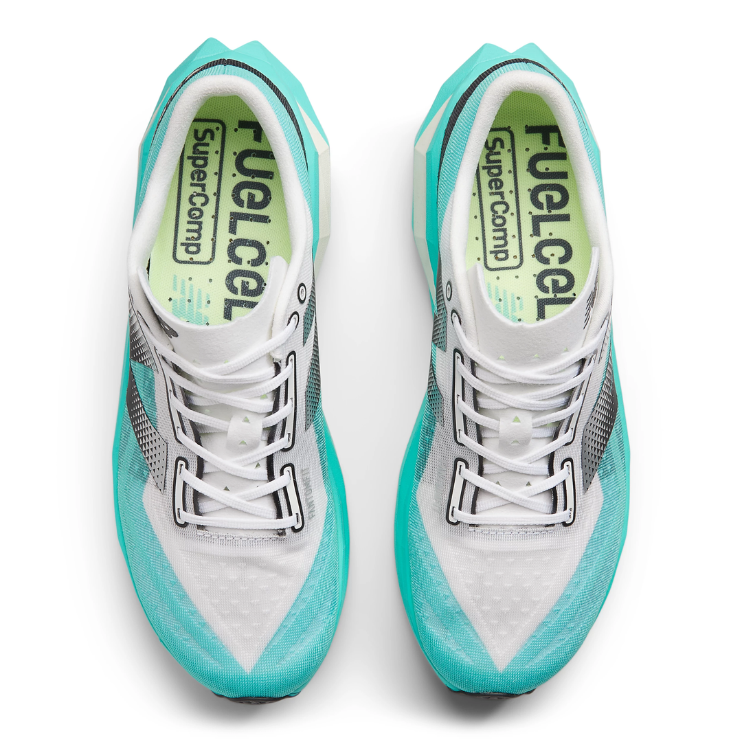 New Balance Mens FuelCell SuperComp Elite V4 - Cyber Jade/White/Black - Neutral