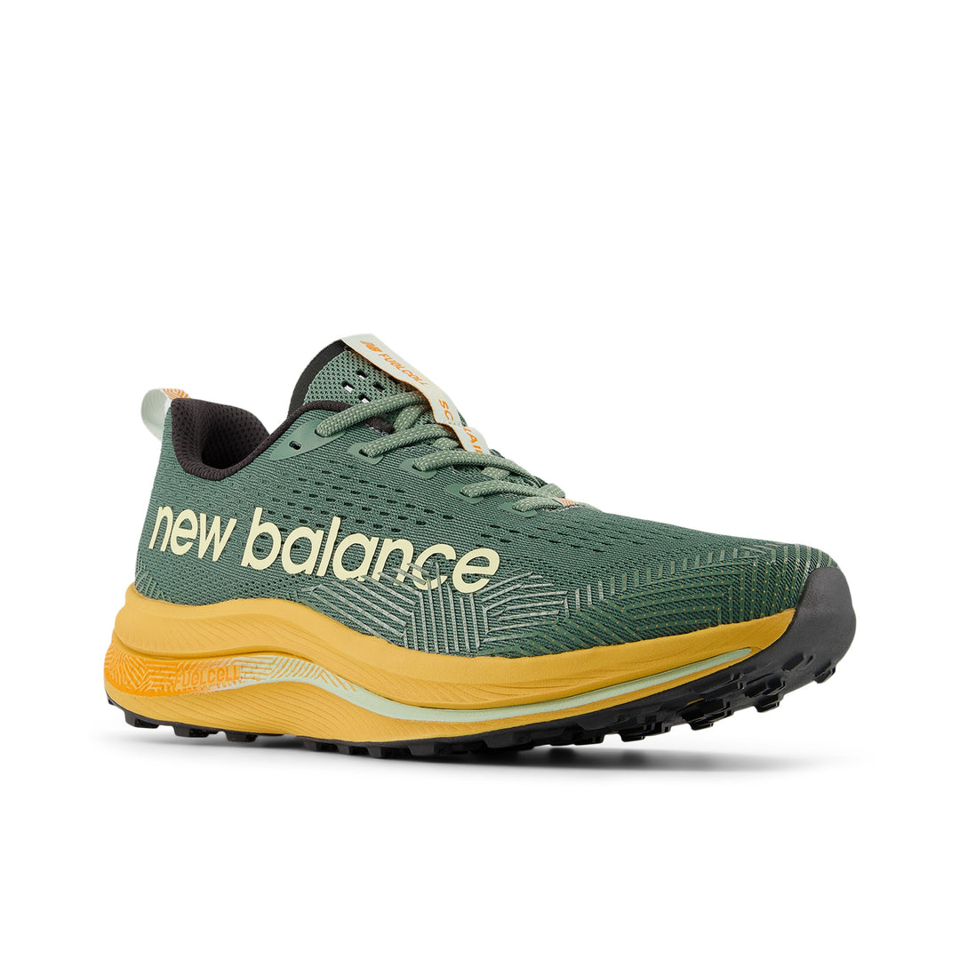 New Balance Mens Fuelcell Supercomp Trail - Dark Juniper/Dried Apricot/Calcium - Trail - SS25