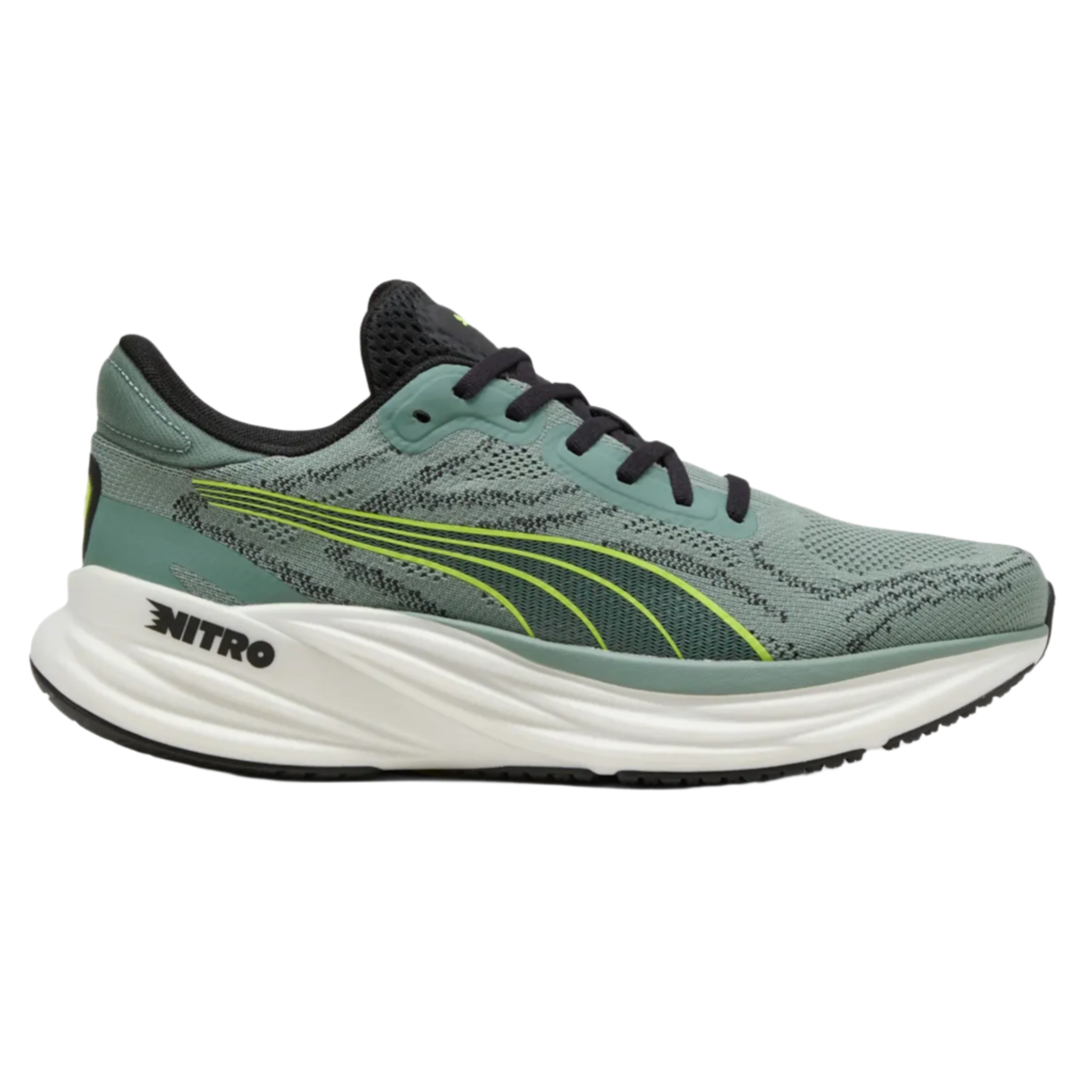 Puma Mens Magnify NITRO 2 - Green Moon/Yellow Alert - Neutral - SS25