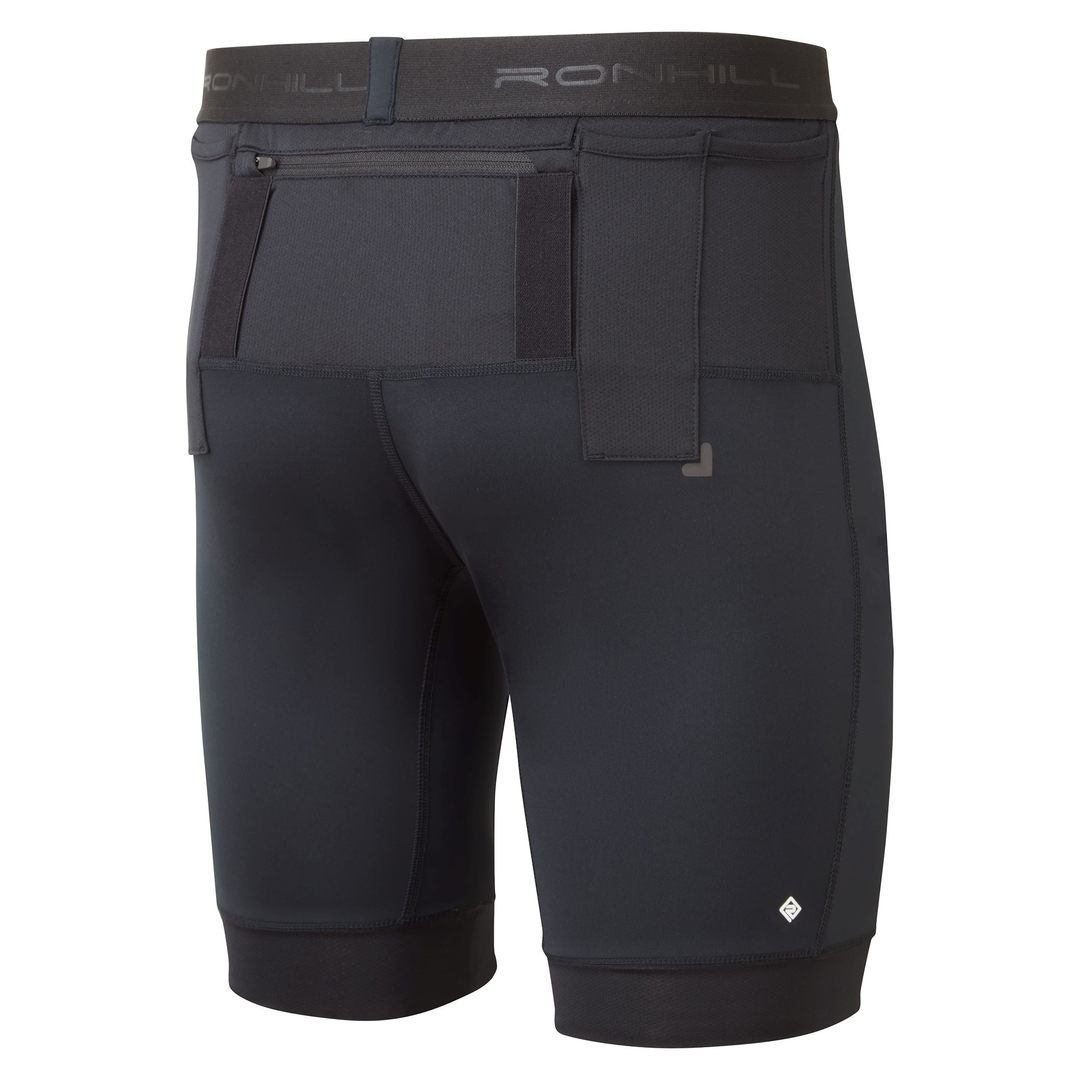 Ronhill Mens Tech Stretch Ultra 8" Short - All Black