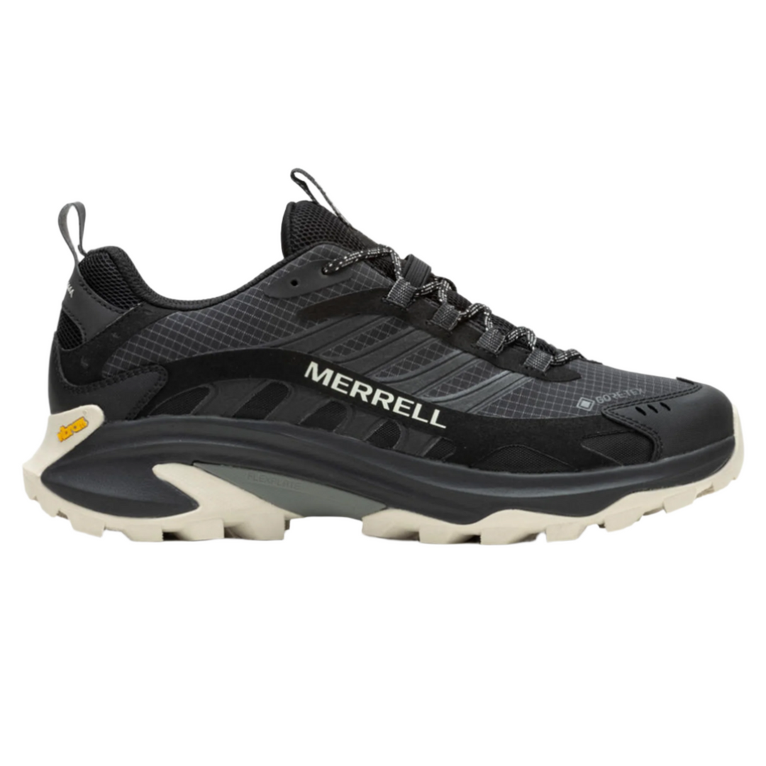 Merrell Mens Moab Speed 2 GORE-TEX - Black/Moon - Trail - SS25