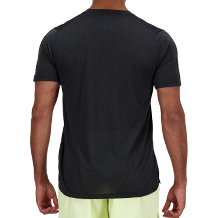 New Balance Mens Athletics T-Shirt  - Black