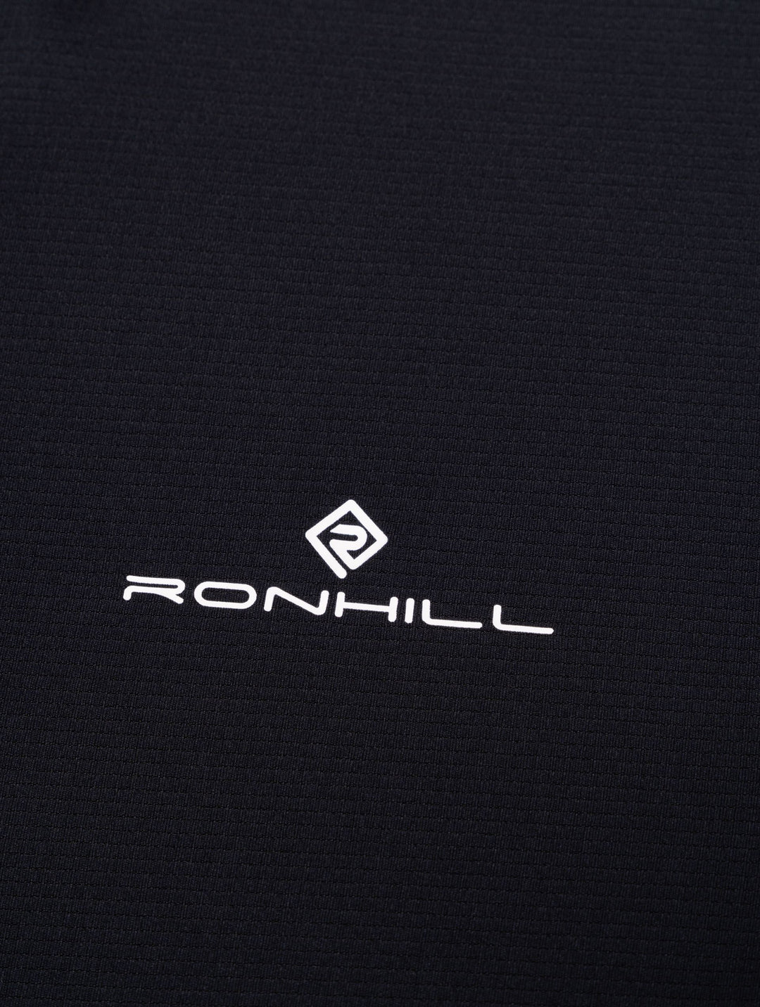 RonHill Mens Tech Race S/S Tee - Black/Artemis