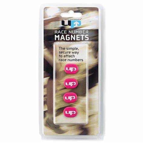 Ultimate Performance Race Number Magnets - Coral