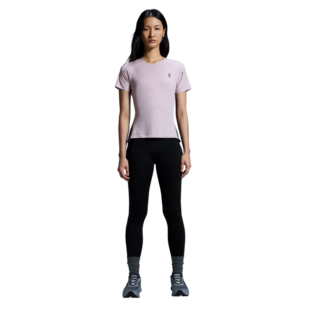 ON Women's Performance-T - Mauve/Eclipse