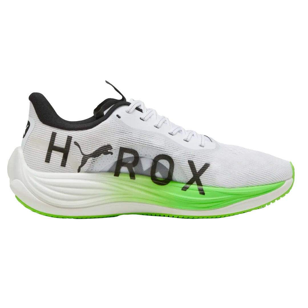 Puma Mens Velocity NITRO 3 Hyrox - Puma White/Green Glare - Neutral - SS25