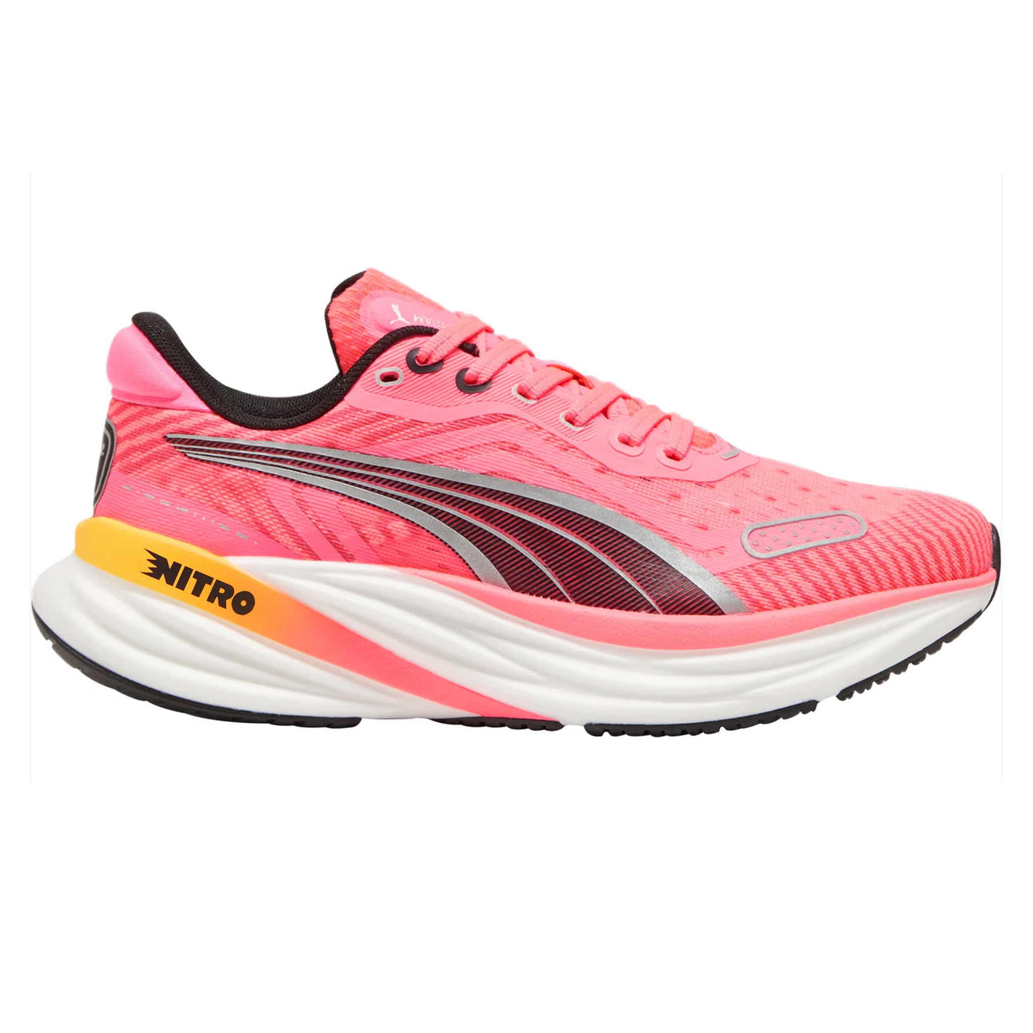 Puma Womens Magnify NITRO 2 Tech - Sunset Glow/Sunset Stream/Puma White - Neutral