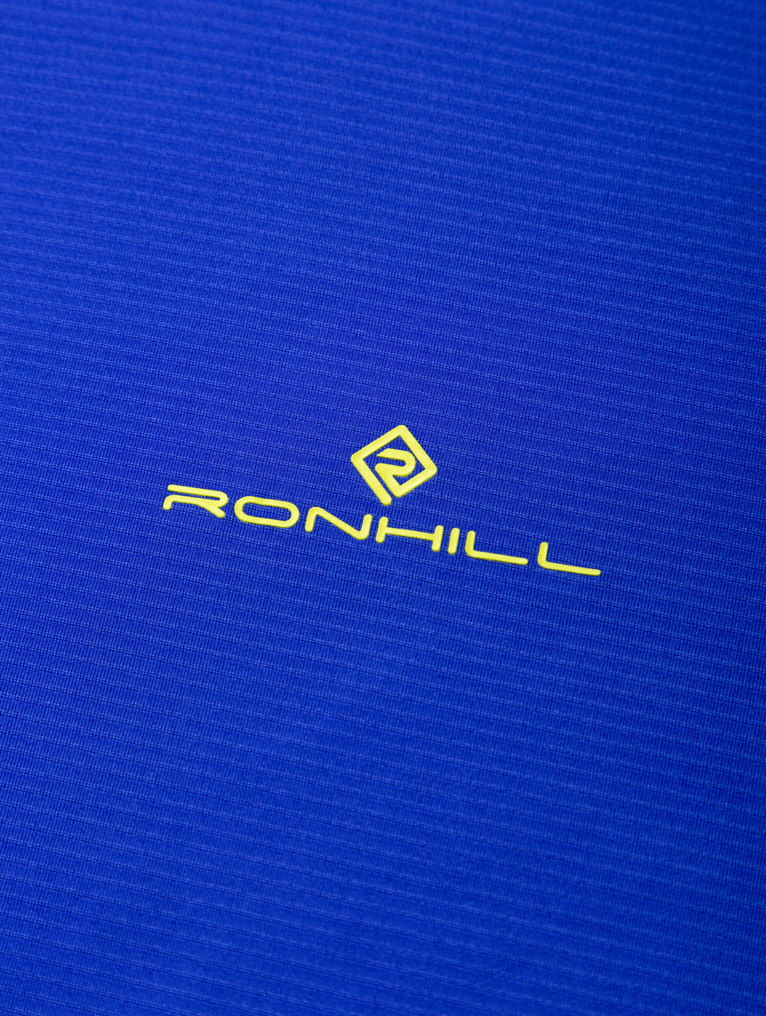 RonHill Mens Tech S/S Tee - Azurite/Citrus