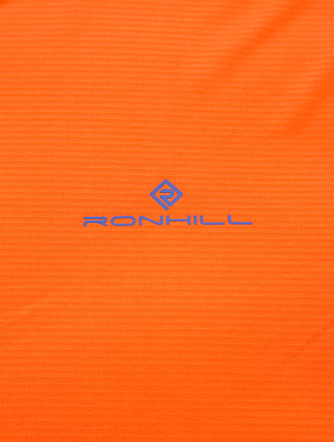 RonHill Mens Tech S/S Tee - Cardinal Orange/Ocean