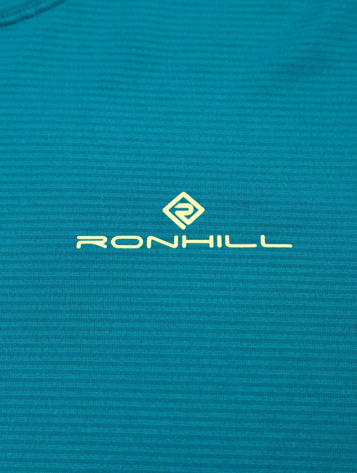 RonHill Womens Tech S/S Tee - Marine/Acid