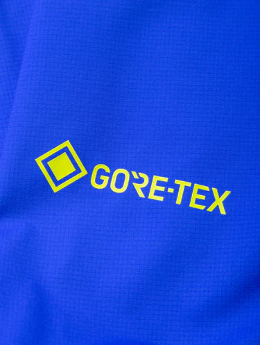 RonHill Mens Tech Gore-Tex Waterproof Mercurial Jacket - Azurite/Citrus