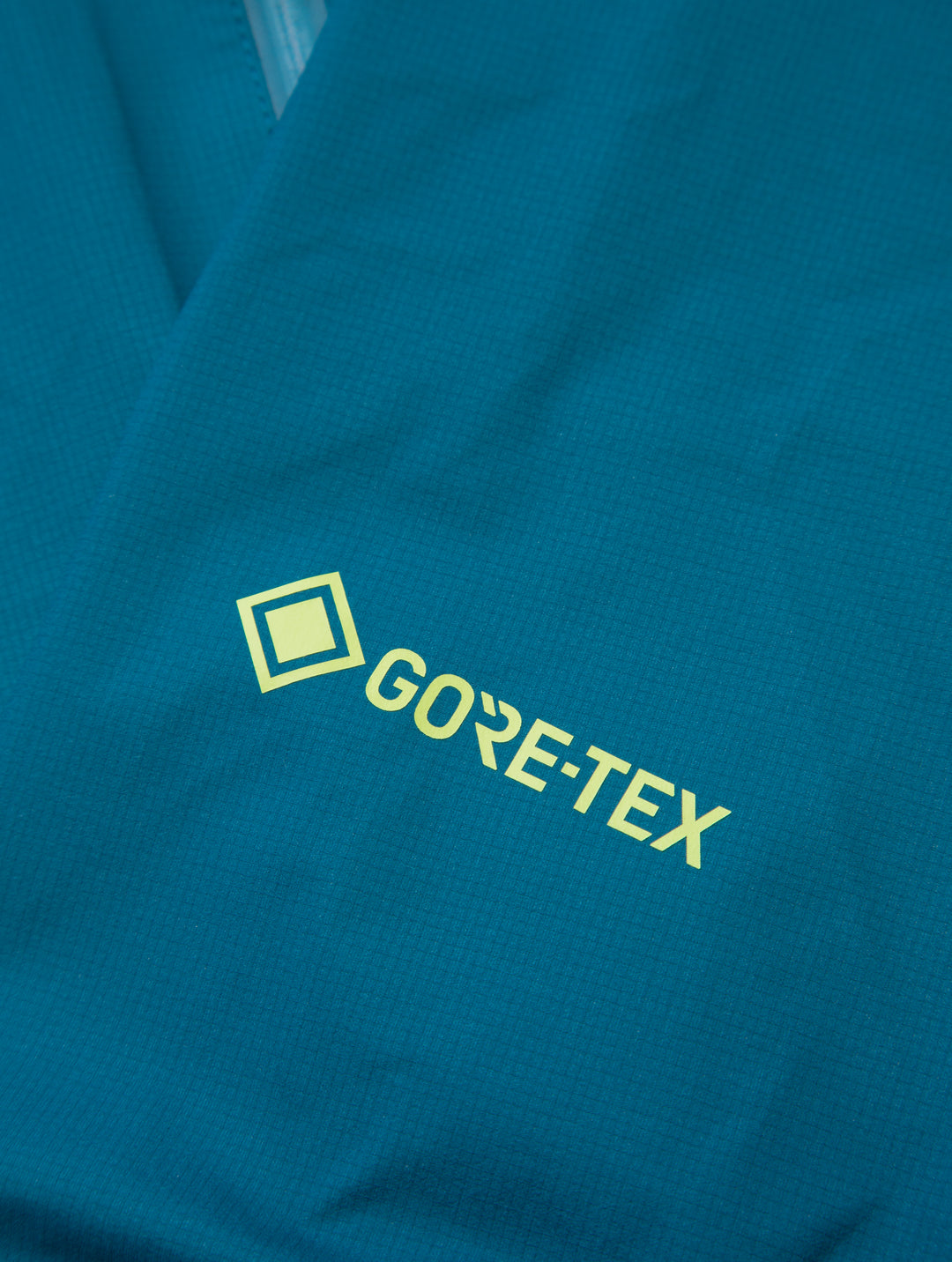 RonHill Mens Tech Gore-Tex Waterproof Mercurial Jacket - Deep Teal/Acid