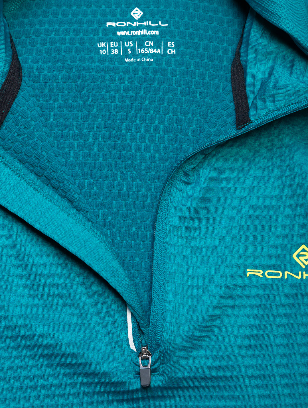 RonHill Womens Tech Winter 1/2 Zip - Marine/Acid