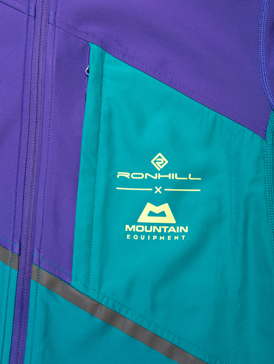 RonHill Womens Tech Gore-Tex Waterproof Windstopper Jacket - Marine/Regal Purple