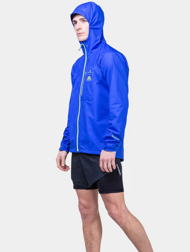 RonHill Mens Tech Gore-Tex Waterproof Mercurial Jacket - Azurite/Citrus