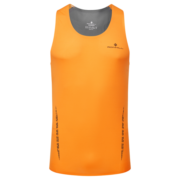 RonHill Mens Tech Race Vest - Tangelo/Artemis