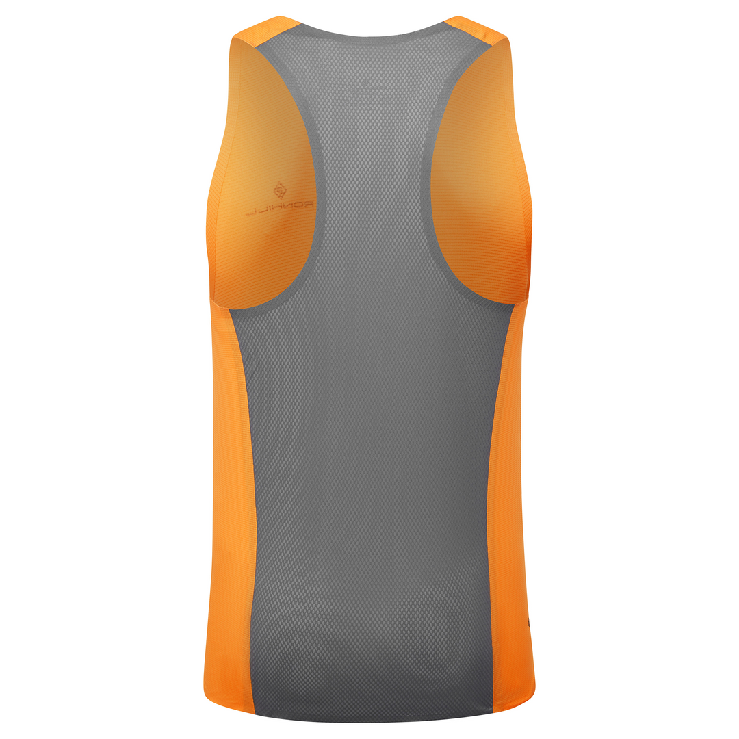 RonHill Mens Tech Race Vest - Tangelo/Artemis