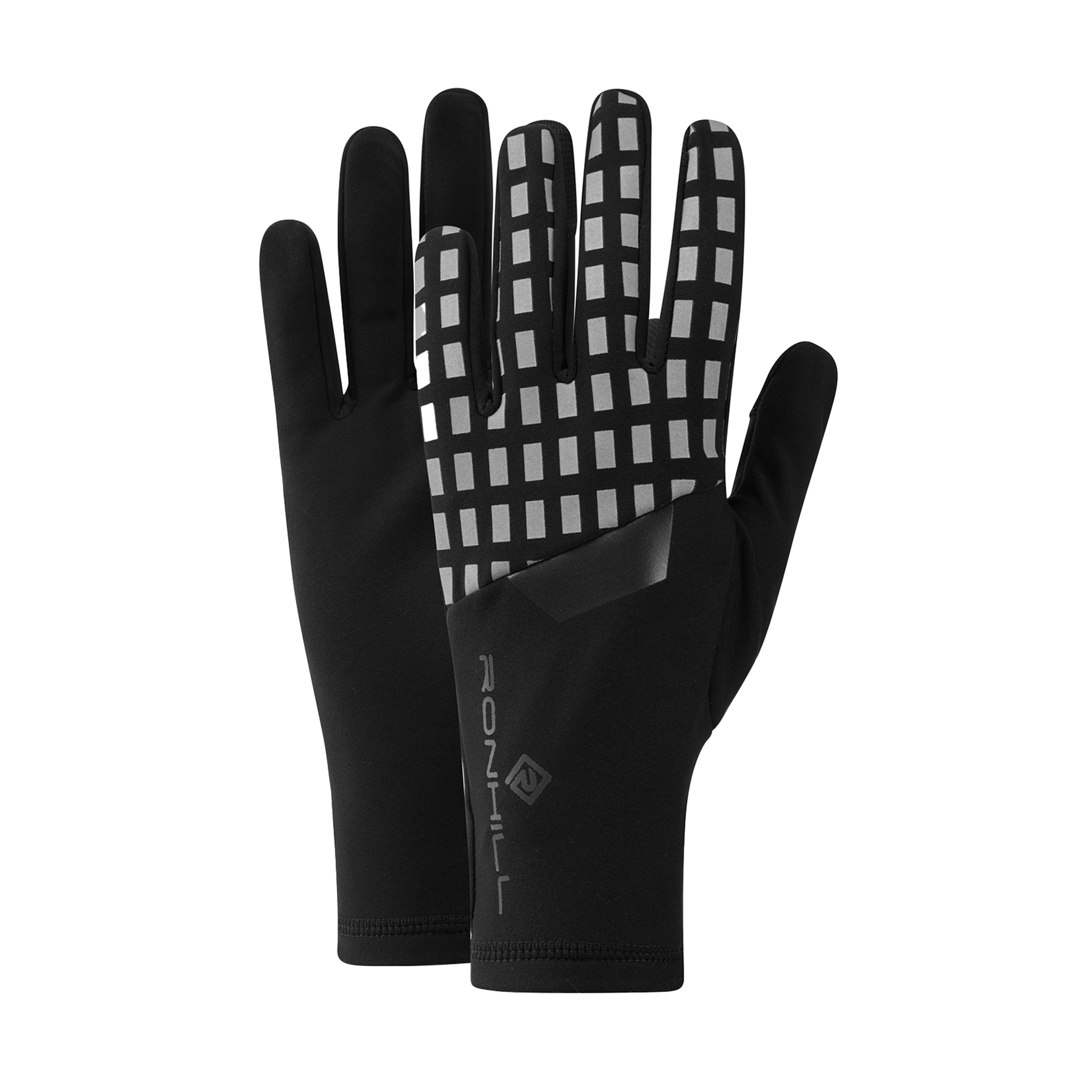 RonHill Afterhours Glove - Black/Bright White/Reflect