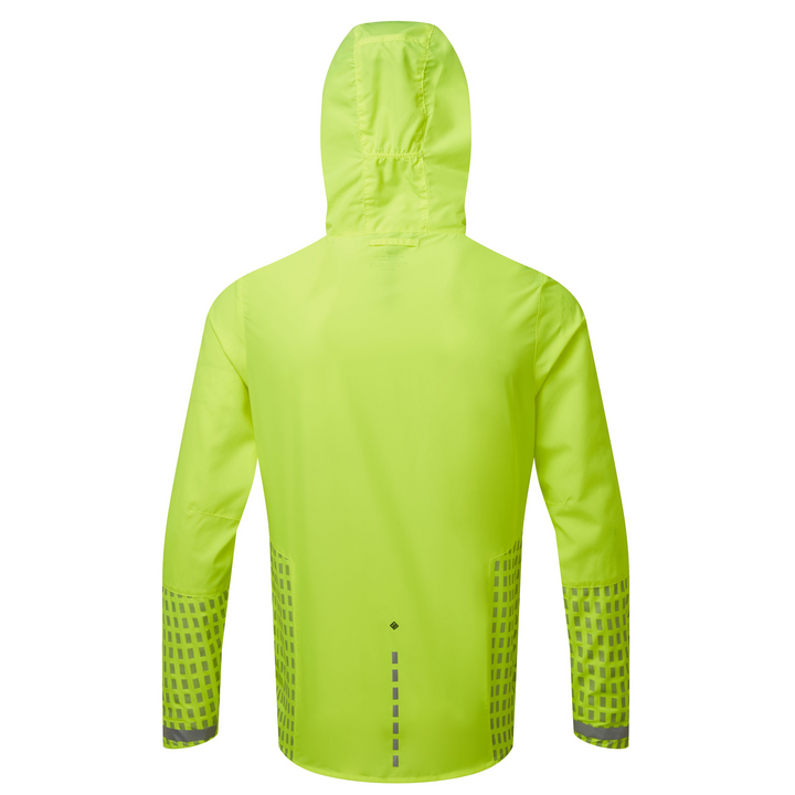 RonHill Mens Tech Afterhours Jacket - Fluo Yellow/Charcoal/Reflect