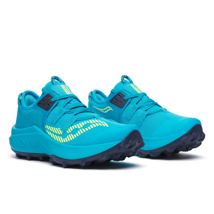 Saucony Womens Endorphin Rift - Viziblue/Navy - Trail