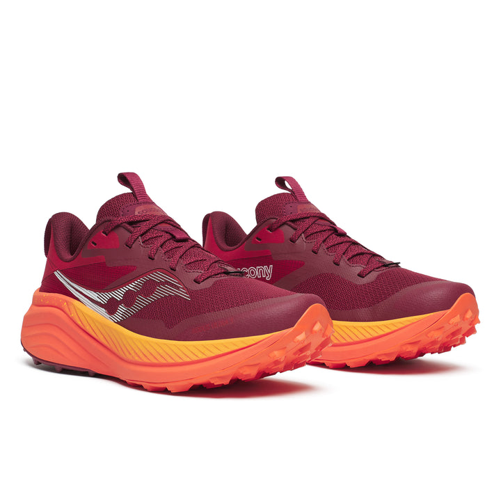 Saucony Womens Xodus Ultra 3 - Currant/Pepper - Trail