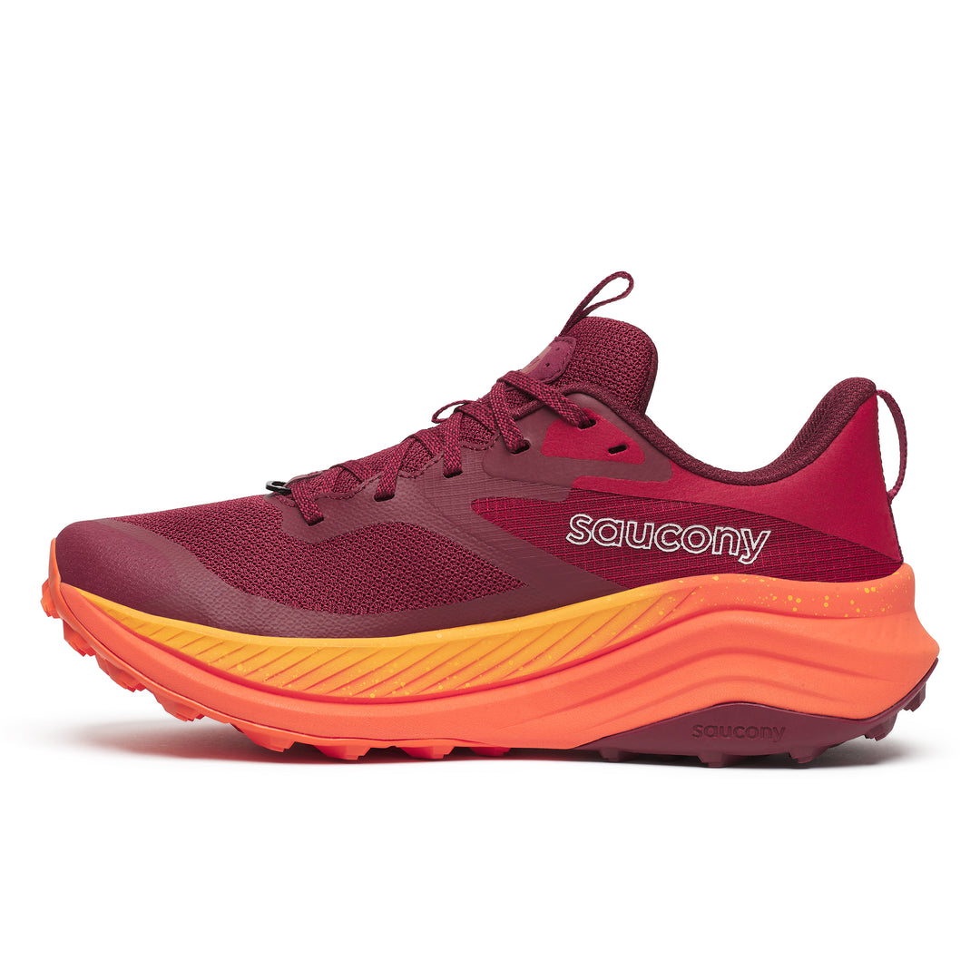 Saucony Womens Xodus Ultra 3 - Currant/Pepper - Trail