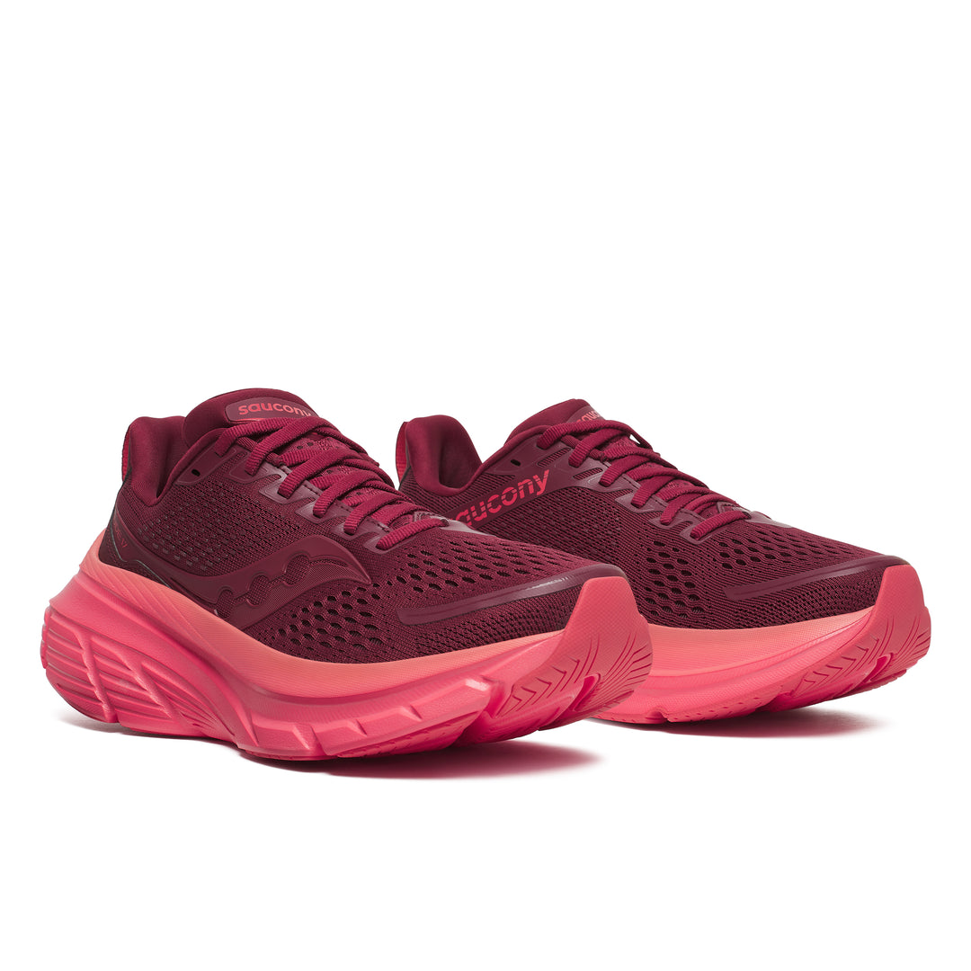 Saucony Womens Guide 17 - Currant/Cayenne - Stability