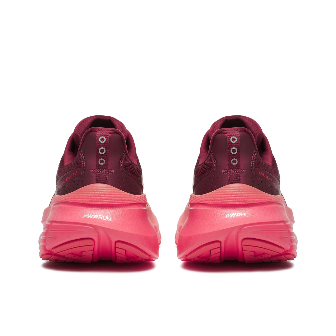 Saucony Womens Guide 17 - Currant/Cayenne - Stability