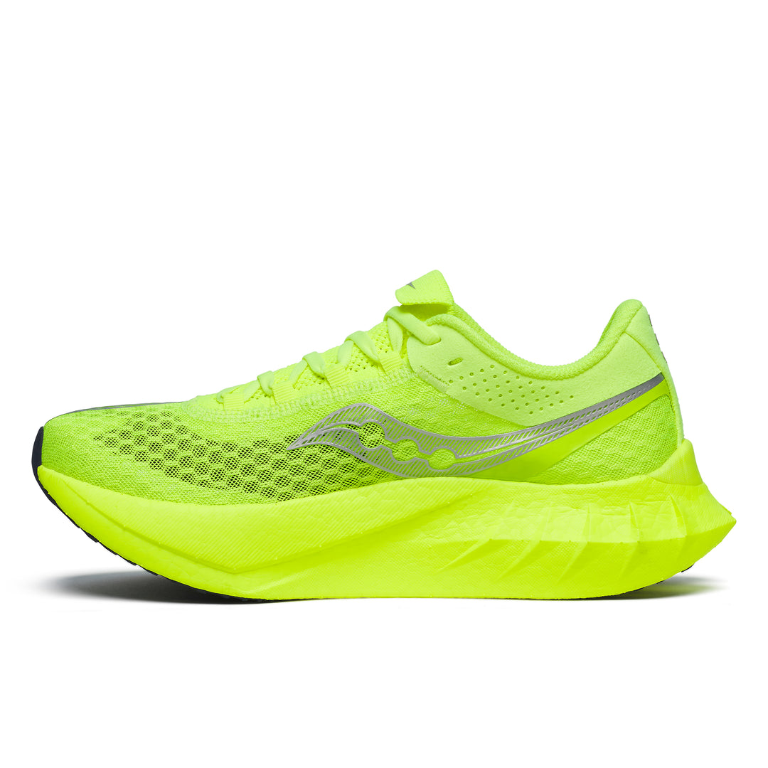 Saucony Womens Endorphin Pro 4 - Citron/Silver - Neutral