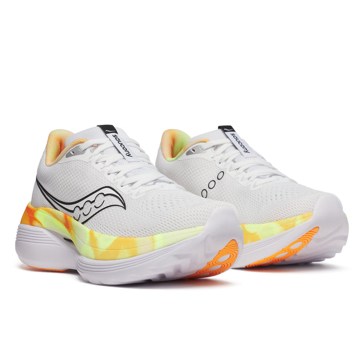 Saucony Womens Endorphin Trainer - White/Black - Neutral - SS25