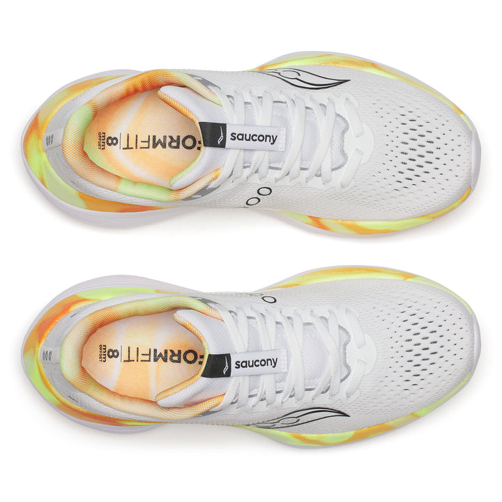 Saucony Womens Endorphin Trainer - White/Black - Neutral - SS25