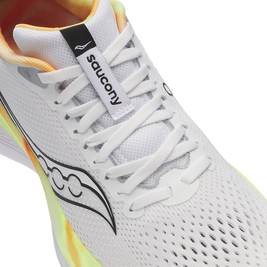 Saucony Womens Endorphin Trainer - White/Black - Neutral - SS25