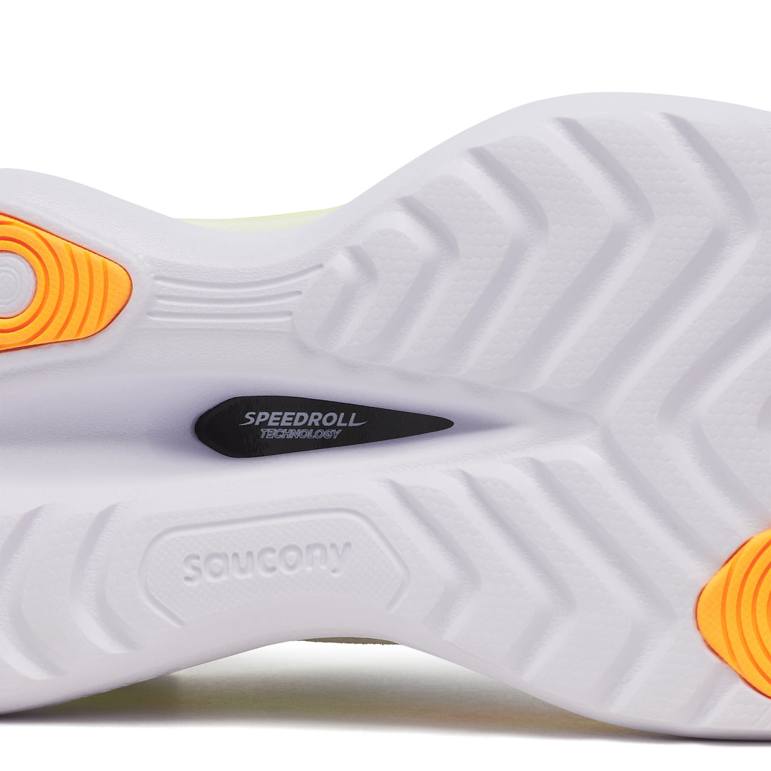 Saucony Womens Endorphin Trainer - White/Black - Neutral - SS25