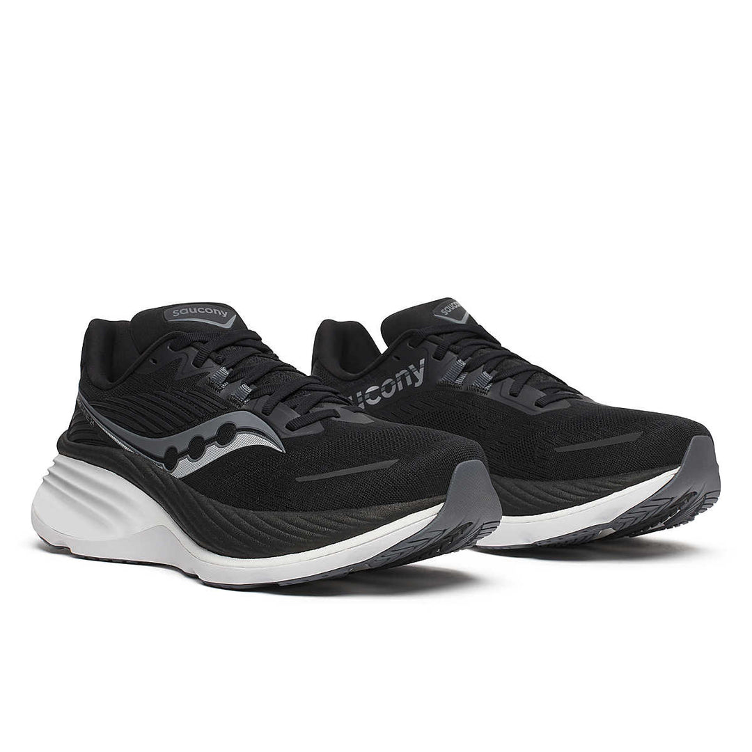 Saucony Mens Hurricane 24 - Black/Carbon - Stability