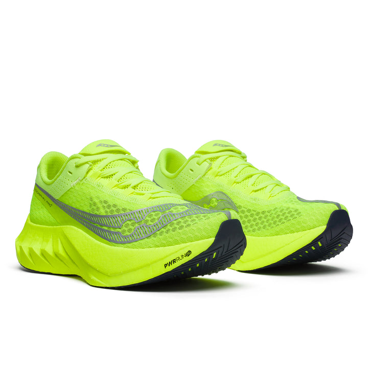 Saucony Mens Endorphin Pro 4 - Citron/Silver - Neutral