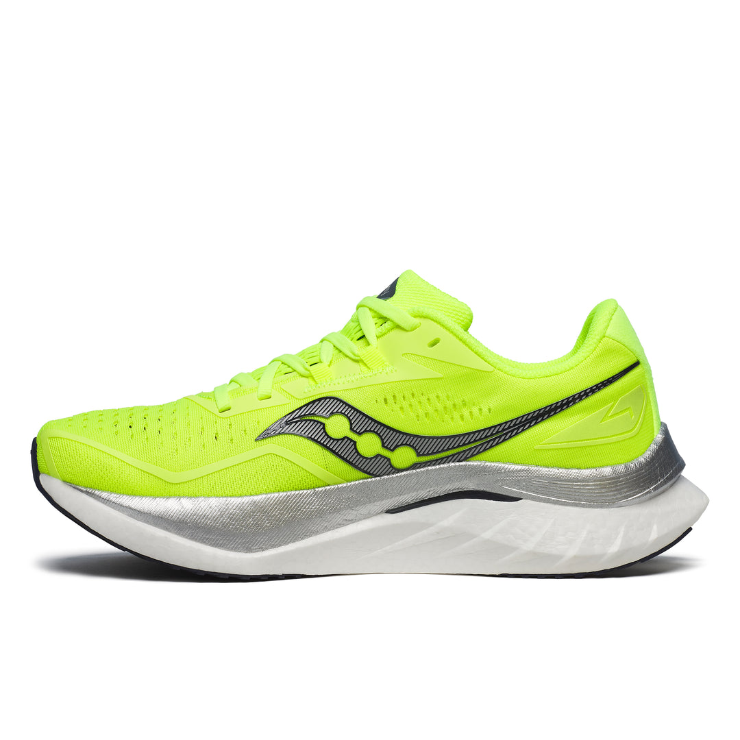 Saucony Mens Endorphin Speed 4 - Citron/Navy - Neutral