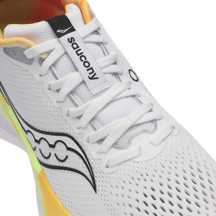 Saucony Mens Endorphin Trainer - White/Black - Neutral - SS25